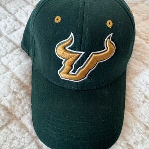 Top of the World Green and Gold Hat
